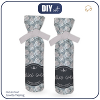 POKROWIEC NA BUTELKĘ - ALLES GUTE - DIY set