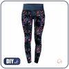 SPORTLEGGINGS - FLORAL MS. 7 - XXXL