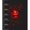 DEVIL CUTE HALLOWEEN WZ. 2 - Paneel (60cm x 50cm) Wintersweat angeraut mit Elastan ITY