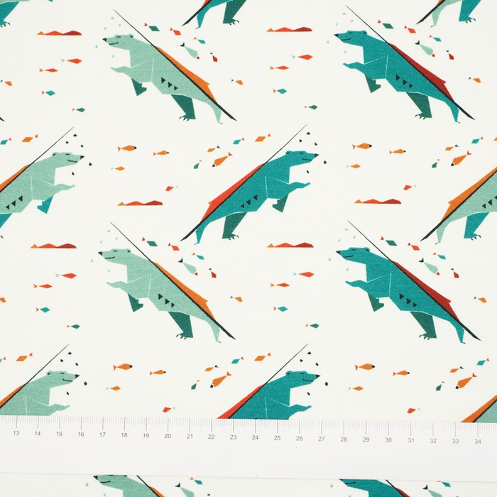 MEDVĚDI / vanilka- teplákovina PE240