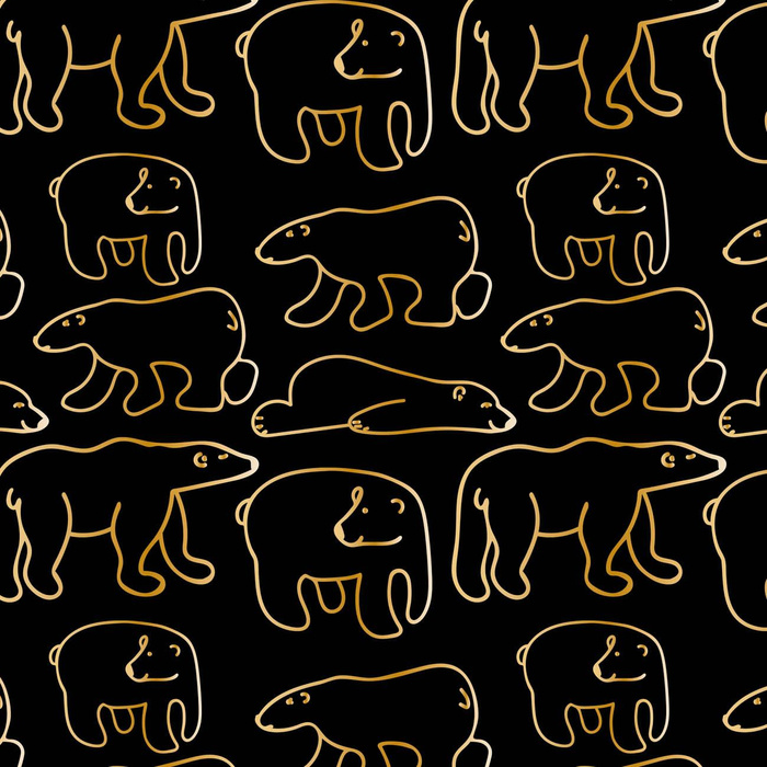 GOLD CHRISTMAS WZ. 5 - brushed knitwear with elastane ITY