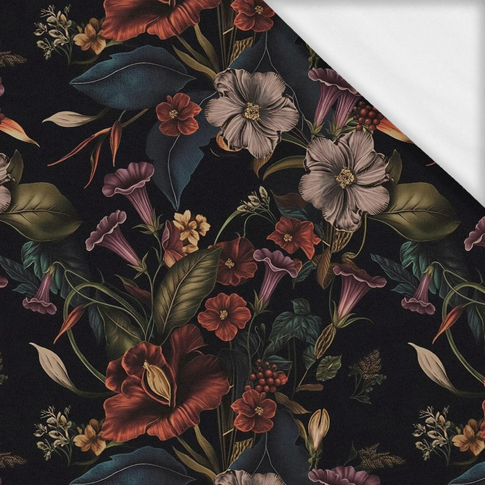 FLOWERS wz.62- single jersey z elastanem ITY