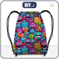 GYM BAG - CRAZY MONSTERS PAT. 3 - big