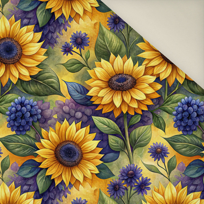 SUNFLOWERS wz. 4 - Potahový velur 