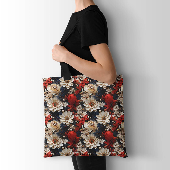 VIBRANT FLOWERS PAT. 1 - Wasserabweisende Webware