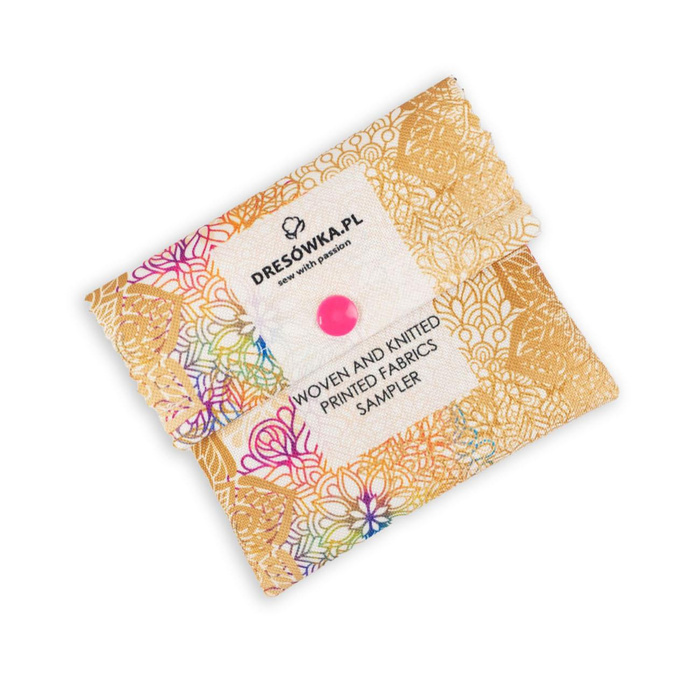 Woven and knitted printed fabrics sampler EN