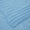 BLANKET SOFT(SMALL DOTS) / light blue S - thin knitted panel