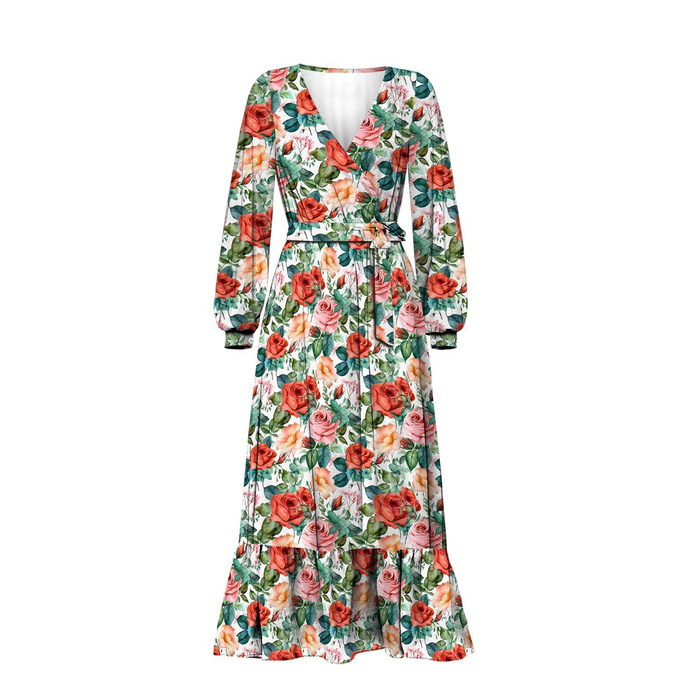 FLOWERS WZ.45 - tkanina bawełniana