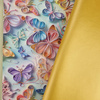 38cm METALIC GOLDEN - ekoskóra metaliczna