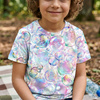 RAINBOW BUBBLES - Viskose Jersey