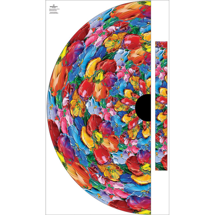 Maxirock Panel - krepp/ Abstraction wz.15 