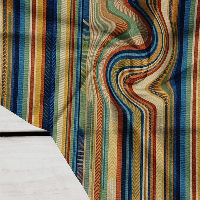 RETRO GEOMETRIC WZ. 14 - Krepp