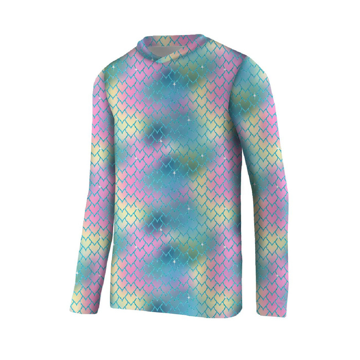 THERMO MÄDCHEN SET (NANCY) - REGENBOGEN-OZEAN Ms. 4 - Nähset 134