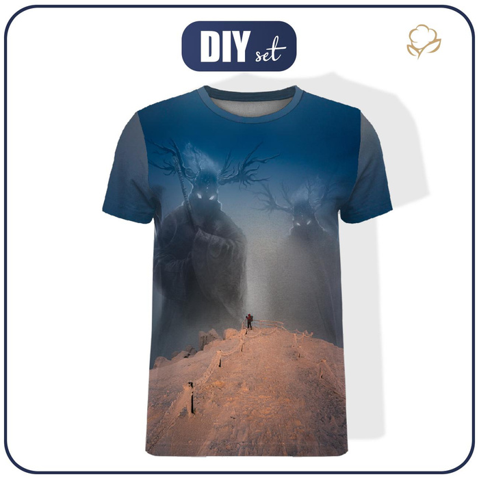 HERREN T-SHIRT - POGŁOS BIEST - Nähset M