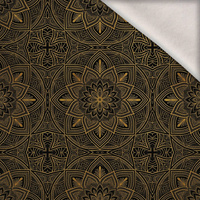 RETRO GEOMETRIC WZ. 16 - brushed knitwear with elastane ITY
