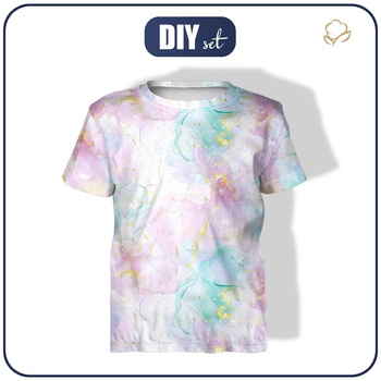 KINDER T-SHIRT - ALCOHOL PASTEL ms.1 - Nähset