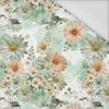 FLOWERS RABBIT FAMILY - tkanina wodoodporna