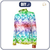 “MAX” KINDER TRAININGSJACKE - BATIK Ms. 1 / regenbogen - Funktionsstoff (Maschenstoff) (122/128)