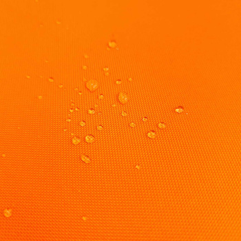 Wasserabweisende Webware - DEEP ORANGE