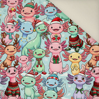 CHRISTMAS AXOLOTL - Polster- Velours