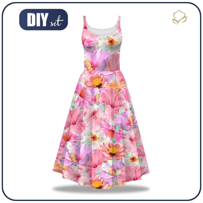 DRESS "ISABELLE" - ALCEAS - sewing set XL