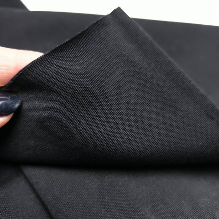 T-Shirt Jersey HEAVY 260 g/m² aus 100% Baumwolle - SCHWARZ