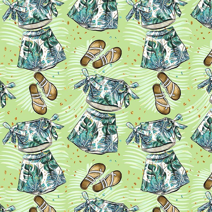 WAKACYJNA MODA / palmy