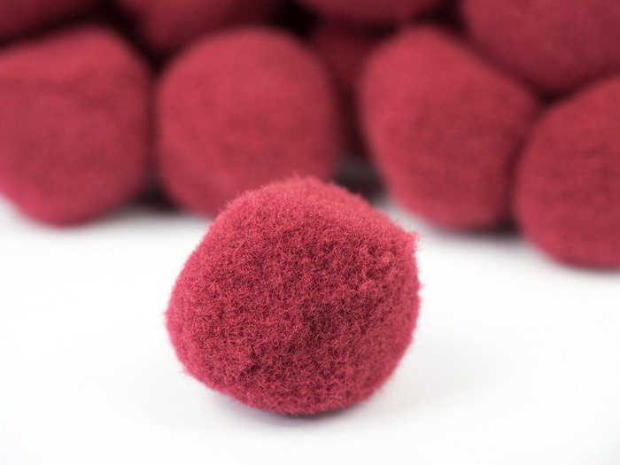 Pomponik maroon