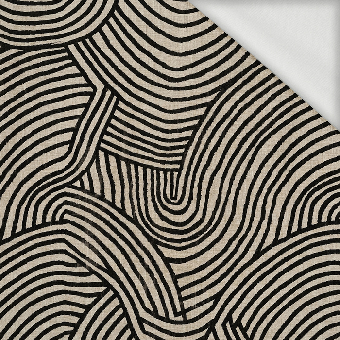 RETRO GEOMETRIC WZ. 20 - looped knit fabric