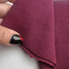Bündchenstoff gerippt - MAUVE (D-215) 