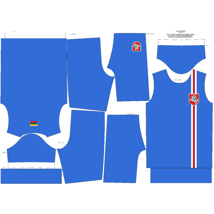 Sportanzug für Kinder “PELE” - LITAUEN - Nähset 