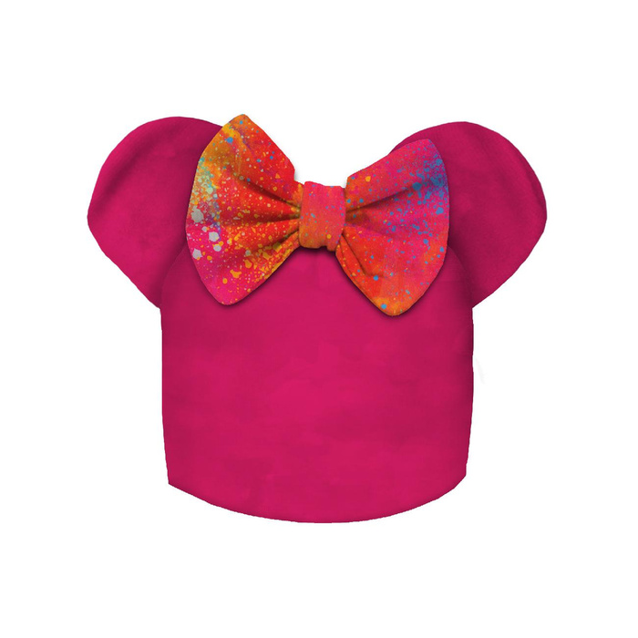 KID'S CAP AND SCARF (MOUSE) - COLORFUL SPECKS - sewing set