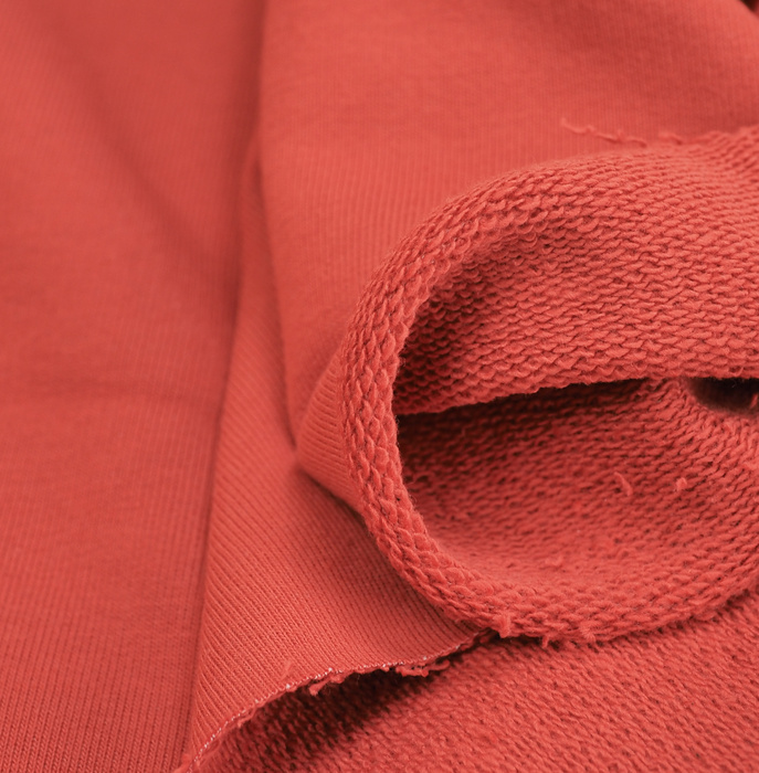 Dicker Sommersweat 290g - ZIEGEL (D-248)