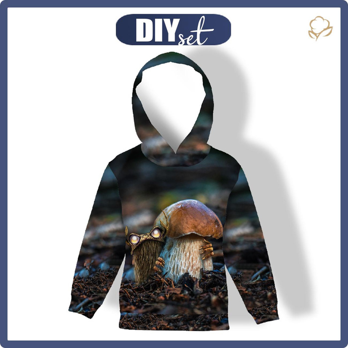 KINDER HOODIE (ALEX) - BOROWIEC BIEST - Nähset (146/152)