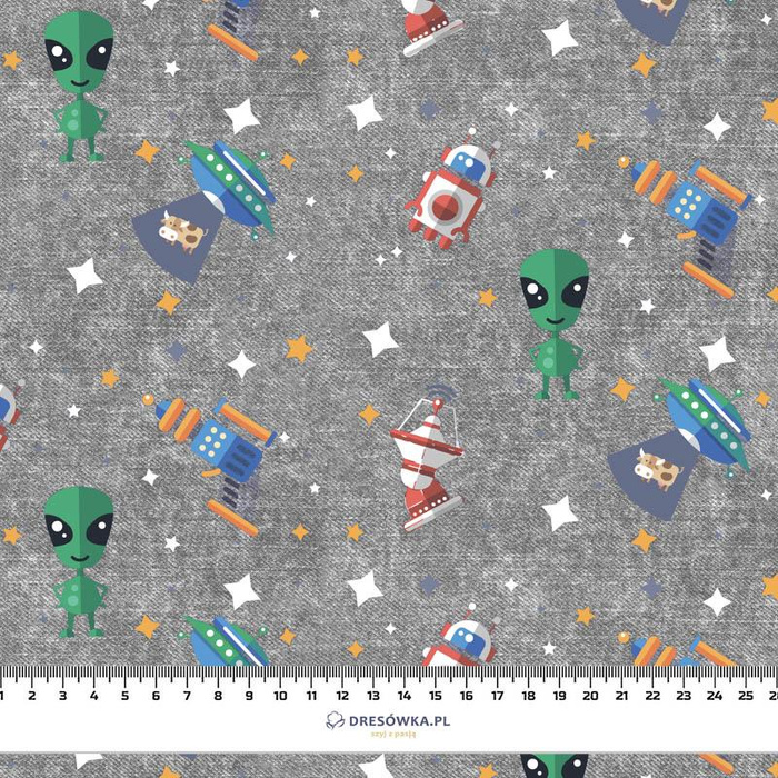 W KOSMOSIE WZ. 3 (WYPRAWA W KOSMOS) / ACID WASH SZARY