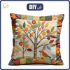 PODUSZKA 45X45 - BATIK 7 - welur tapicerski - zestaw do uszycia