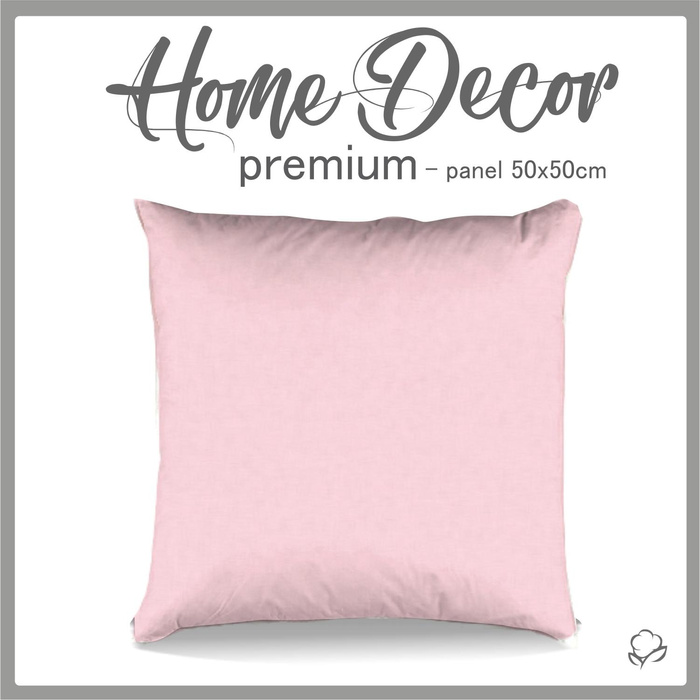 CUSHION PANEL - PINK - HOME DECOR PREMIUM 