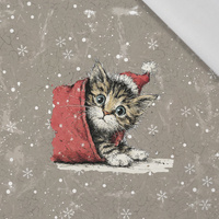 CHRISTMAS PETS WZ. 4 - panel (60cm x 50cm) bavlněná tkanina