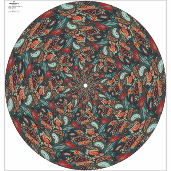 BUNT PAISLEY - groß Tellerrock-Panel