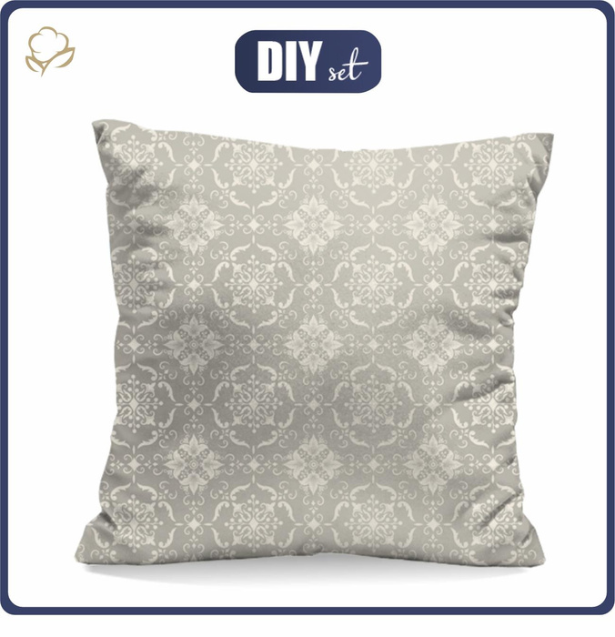 KISSEN 45x45 - DAMASCO - Velours - Nähset