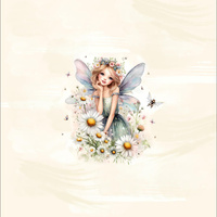FAIRY WORLD wz.18 - panel (60cm x 50cm) Panama 220g