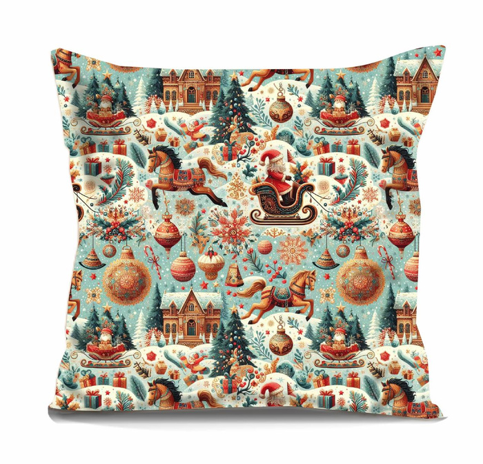 Vintage Christmas wz.20 - tkanina bawełniana