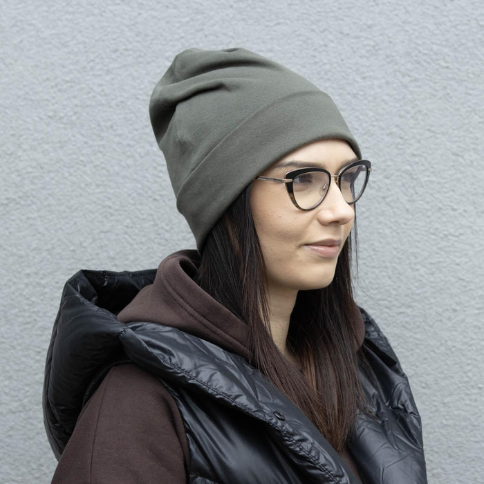 BEANIE CAP - OLIVE - sewing set