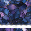 STAINED GLASS WZ. 13 / PURPLE (PLUM)