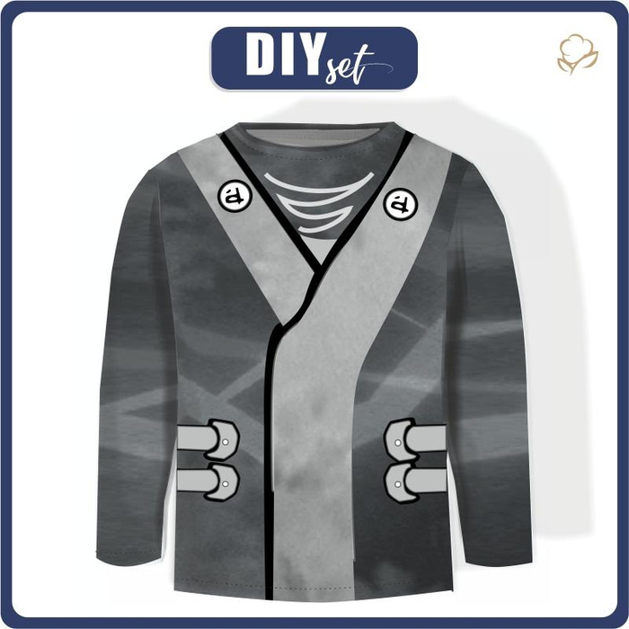 LONGSLEEVE - BLACK NINJA - single jersey (122/128)