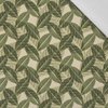 PARADISE LEAVES pat. 3 (SAFARI) - Cotton woven fabric
