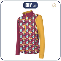 BLUZA ROZPINANA (MAX) - ŚWIĄTECZNE PINGWINY- DIY set