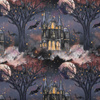 ENCHANTED MANSION (ENCHANTED NIGHT) - Waterproof woven fabric