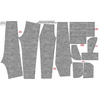 KINDER-JOGGINGHOSE (LYON) - ACID WASH / GRAU - Sommersweat (86/92)