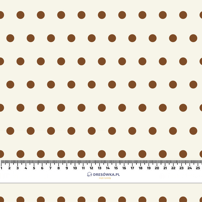 POLKA DOTS WZ. 7 - tkanina szybkoschnąca